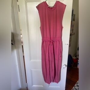 Throw and go onesie !! Pink! Free people